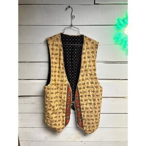 Unique & Vintage Southwestern Styled Men's/Unisex Buffalo Print Vest